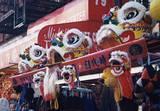 Lions for Sale - NYC China Town 2000