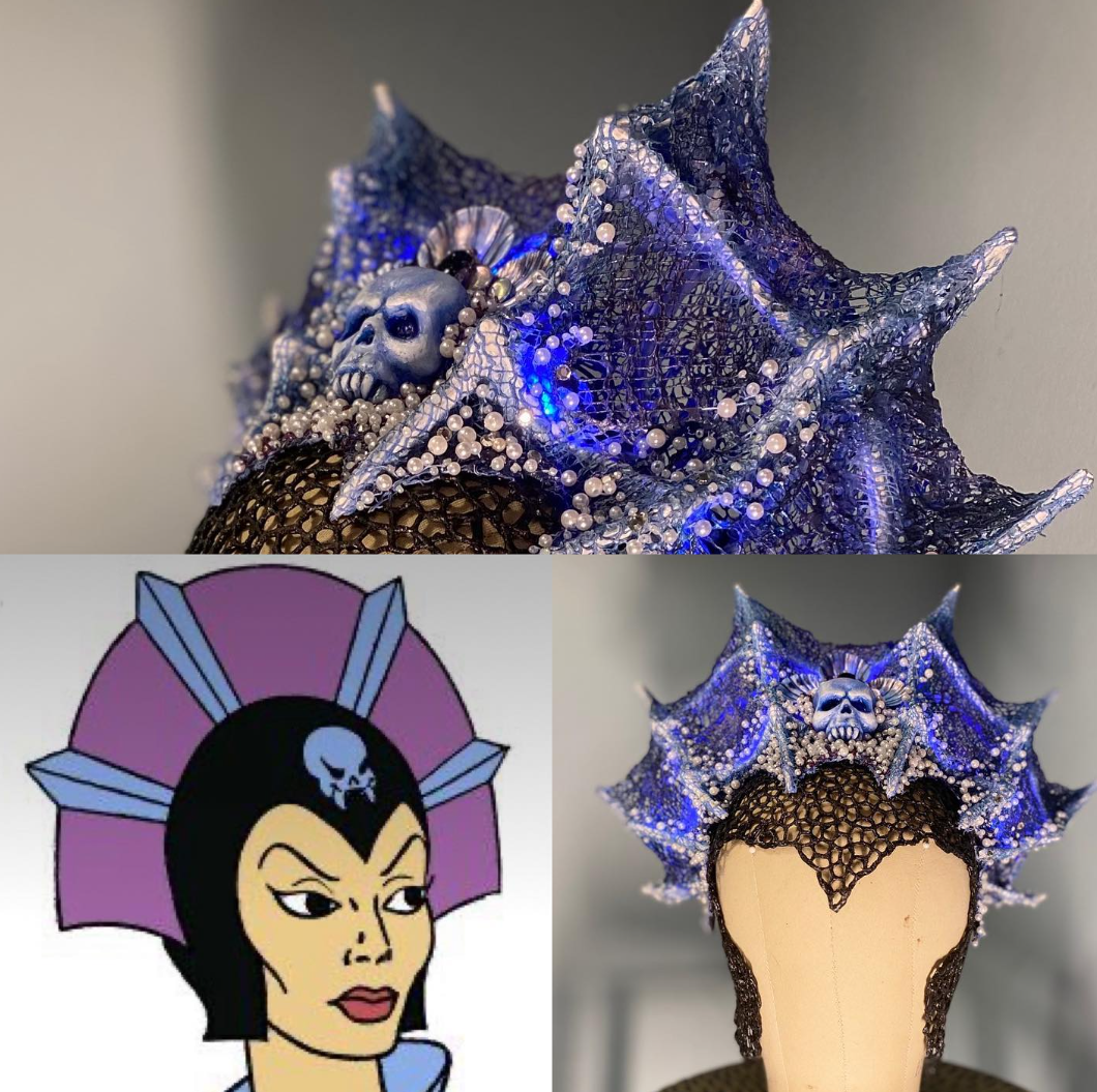 Custom drag and cosplay head dresses and hats