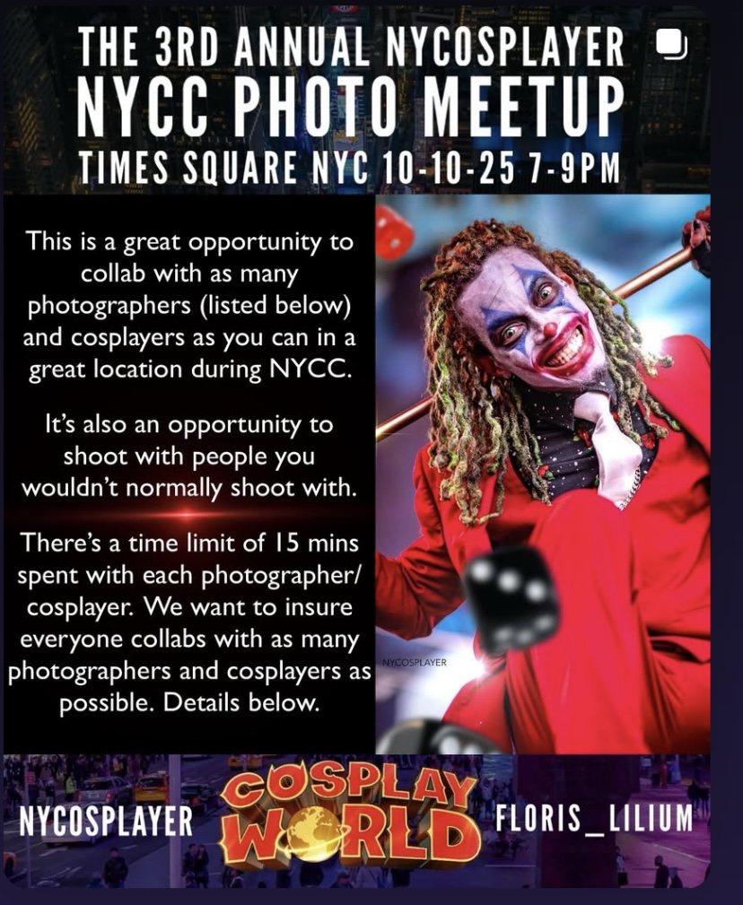NYCC Photo Meetup 2025